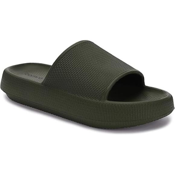 Pillow Slippers for Women and Men Non Slip Quick Drying Shower Slides - Picture 7 of 7